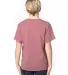 Threadfast Apparel 600A Youth Ultimate T-Shirt MAROON HEATHER back view