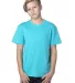 Threadfast Apparel 600A Youth Ultimate T-Shirt PACIFIC BLUE front view