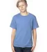 Threadfast Apparel 600A Youth Ultimate T-Shirt ROYAL HEATHER front view