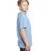 Threadfast Apparel 602A Youth Triblend T-Shirt ROYAL TRIBLEND side view
