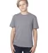 Threadfast Apparel 602A Youth Triblend T-Shirt GREY TRIBLEND front view