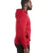 Threadfast Apparel 320H Unisex Ultimate Fleece Pul RED side view