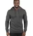 Threadfast Apparel 320H Unisex Ultimate Fleece Pul CHARCOAL HEATHER front view