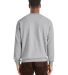Hanes RS160 Adult Perfect Sweats Crewneck Sweatshi Light Steel back view