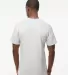 M&O Knits 4800 Gold Soft Touch T-Shirt in Platinum back view
