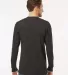 M&O Knits 4820 Gold Soft Touch Long Sleeve T-Shirt in Black back view