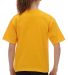 M&O Knits 4850 Youth Gold Soft Touch T-Shirt in Gold back view