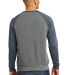 Alternative Apparel 32022F2 Unisex Champ Eco-Fleec in Ec gry/ ec t nvy back view