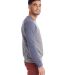 Alternative Apparel 32022F2 Unisex Champ Eco-Fleec in Ec gry/ ec t nvy side view