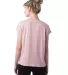 Alternative Apparel 4461HM Ladies' Modal Tri-Blend ROSE QUARTZ back view
