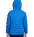 North End NE708W Ladies' Loft Puffer Jacket OLYM BLU/ CRBN back view