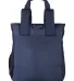 North End NE901 Convertible Backpack Tote CLASSIC NAVY back view