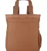 North End NE901 Convertible Backpack Tote TEAK front view
