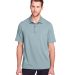 North End NE100 Men's Jaq Snap-Up Stretch Performa in Opal blue front view