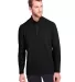 North End NE400 Men's Jaq Snap-Up Stretch Performa BLACK front view