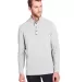 North End NE400 Men's Jaq Snap-Up Stretch Performa PLATINUM front view