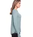 North End NE400W Ladies' Jaq Snap-Up Stretch Perfo in Opal blue side view