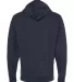 SS4500Z - Independent Trading Co. Basic Full Zip H Navy back view