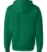 SS4500Z - Independent Trading Co. Basic Full Zip H Kelly Green back view