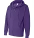 SS4500Z - Independent Trading Co. Basic Full Zip H Purple Heather side view