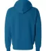 SS4500Z - Independent Trading Co. Basic Full Zip H Royal Heather back view