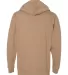 SS4500Z - Independent Trading Co. Basic Full Zip H Sandstone back view