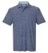 Izod 13GG002 Space-Dyed Polo in Club blue front view