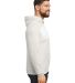 Jerzees 98CR Nublend® Billboard Hooded Sweatshirt in Oatmeal heather/ white