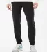 Adidas Golf Clothing A436 Fleece Joggers Black front view