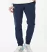 Adidas Golf Clothing A436 Fleece Joggers Collegiate Navy front view