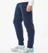Adidas Golf Clothing A436 Fleece Joggers Collegiate Navy side view