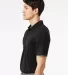 Adidas Golf Clothing A514 Ultimate Solid Polo Black side view