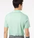 Adidas Golf Clothing A514 Ultimate Solid Polo Clear Mint back view