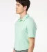 Adidas Golf Clothing A514 Ultimate Solid Polo Clear Mint side view