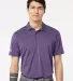 Adidas Golf Clothing A514 Ultimate Solid Polo Tech Purple front view