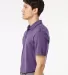 Adidas Golf Clothing A514 Ultimate Solid Polo Tech Purple side view