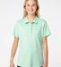 Adidas Golf Clothing A515 Women's Ultimate Solid P Clear Mint front view