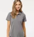 Adidas Golf Clothing A515 Women's Ultimate Solid P Grey Three front view