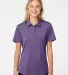 Adidas Golf Clothing A515 Women's Ultimate Solid P Tech Purple front view
