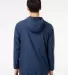 Adidas Golf Clothing A524 Hooded Full-Zip Windbrea Collegiate Navy back view