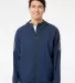 Adidas Golf Clothing A524 Hooded Full-Zip Windbrea Collegiate Navy front view