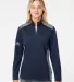Adidas Golf Clothing A529 Women's Textured Mixed M Collegiate Navy/ Grey Three front view