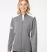 Adidas Golf Clothing A529 Women's Textured Mixed M Grey Three/ White front view