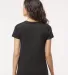 M&O Knits 4810 Women's Gold Soft Touch T-Shirt Black back view