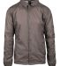 Burnside Clothing 9718 Coaches Jacket in Steel front view