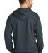 Gildan SF500 Adult Softstyle® Fleece Pullover Hoo in Dark heather back view