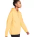 Gildan SF500 Adult Softstyle® Fleece Pullover Hoo in Yellow haze side view