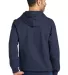Gildan SF500 Adult Softstyle® Fleece Pullover Hoo in Navy back view