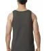 Gildan 64200 Men's Softstyle®  Tank in Charcoal back view
