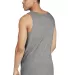 Gildan 64200 Men's Softstyle®  Tank in Rs sport grey back view